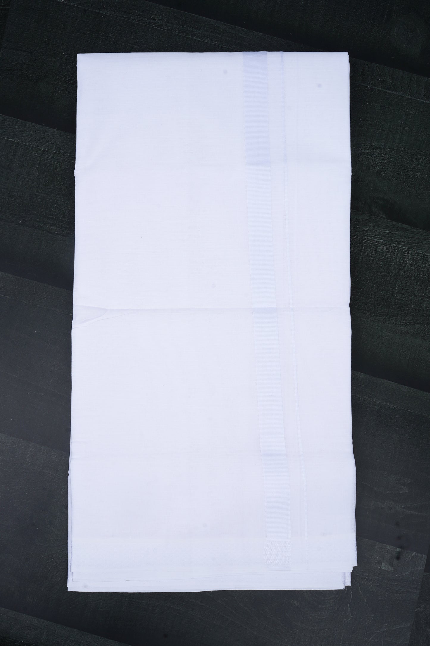 PMD-09 W/D DHOTI 3.80 MTR - White