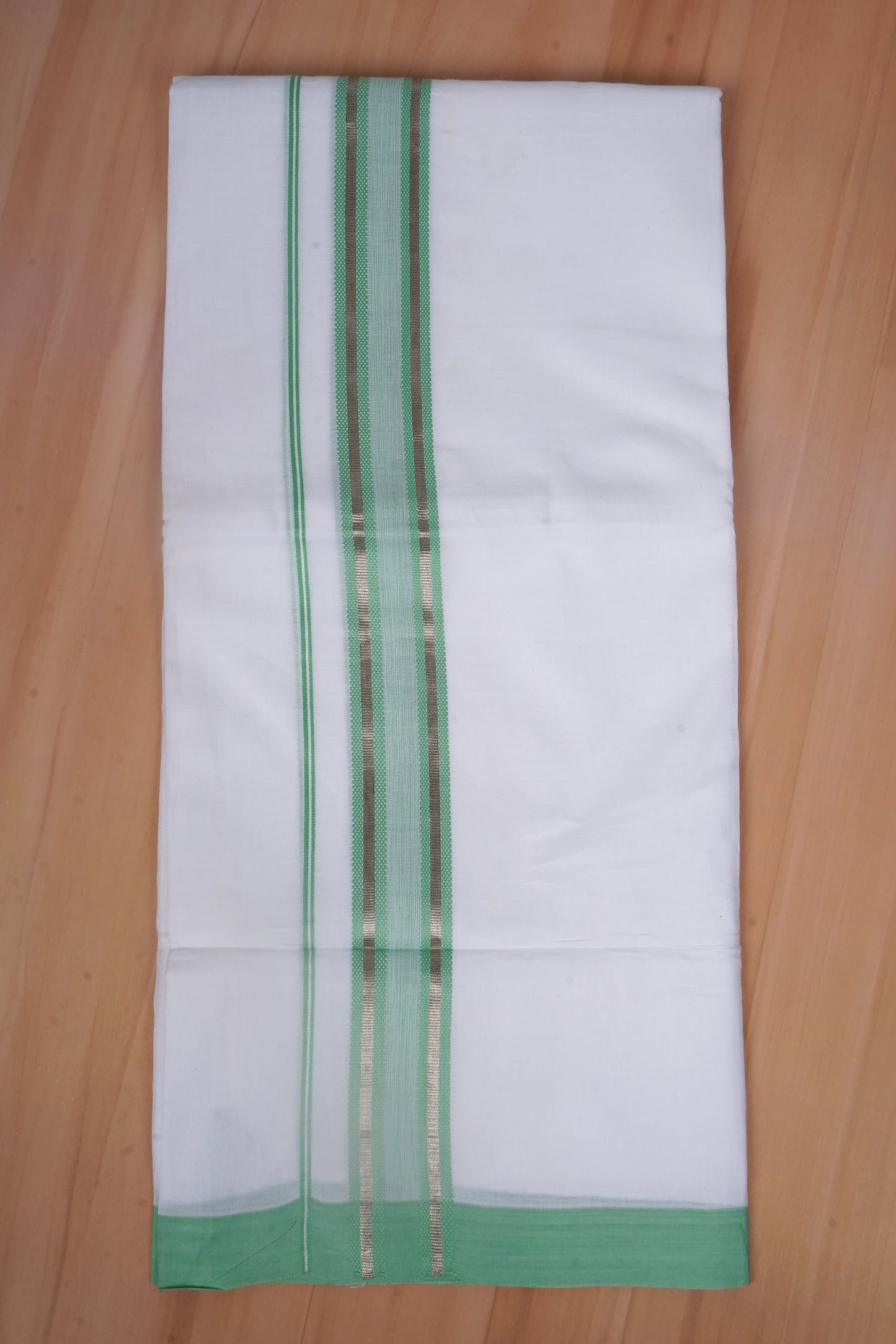 FCD-517 W/D DHOTI 3.80 MTR - Light Green
