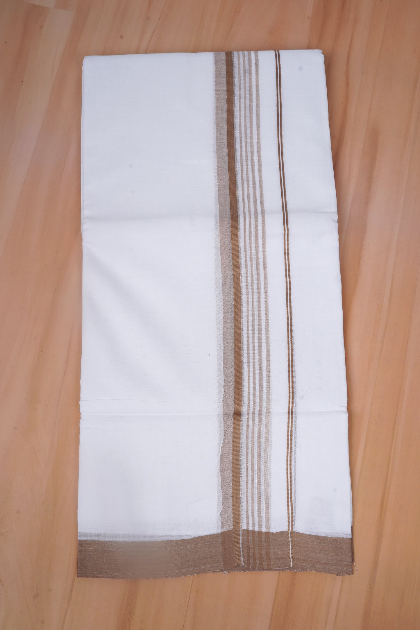 FCD-587 W/D DHOTI 3.80 MTR - Brown