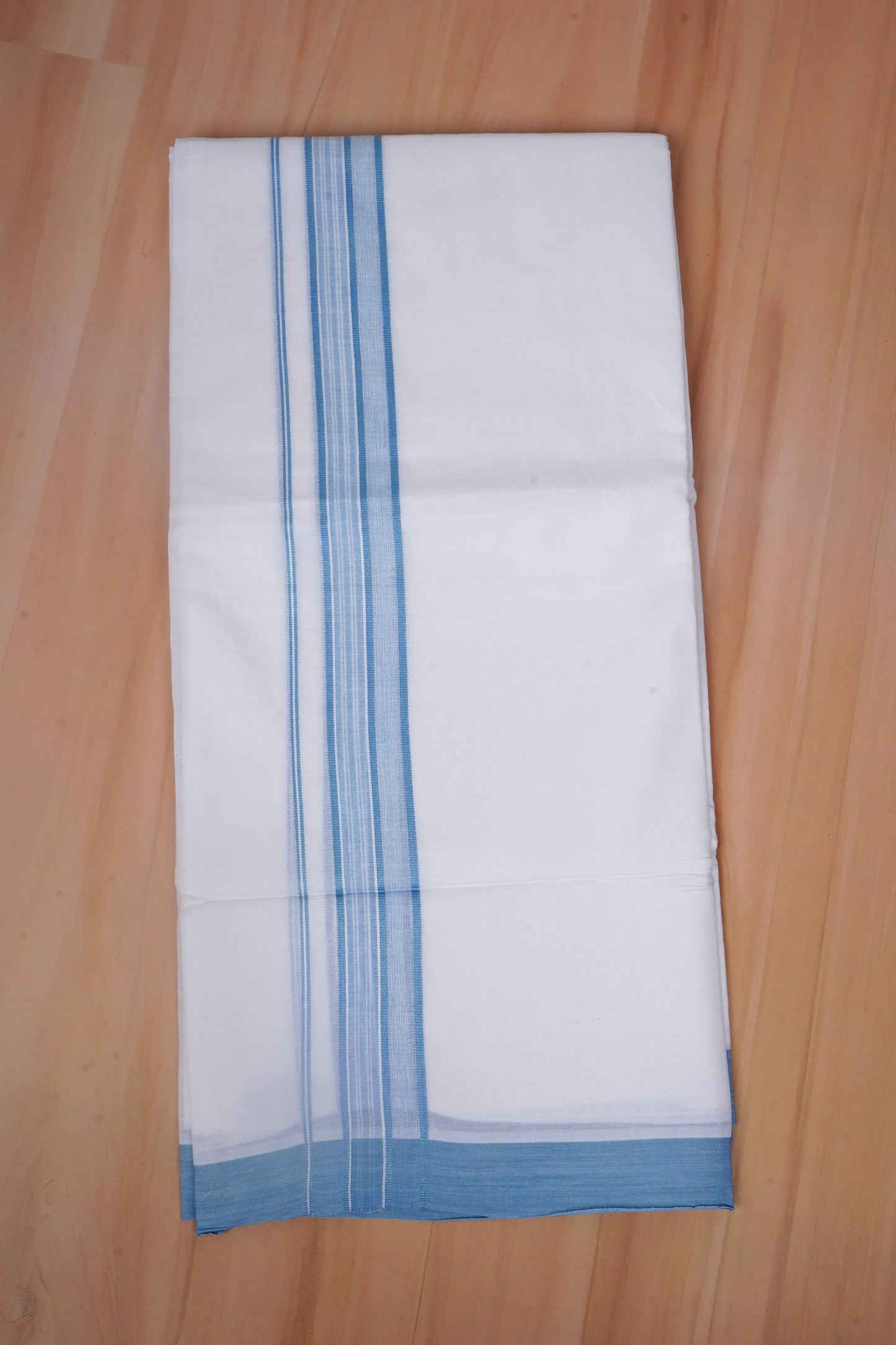 FCD-583 W/D DHOTI 3.80 MTR - Blue