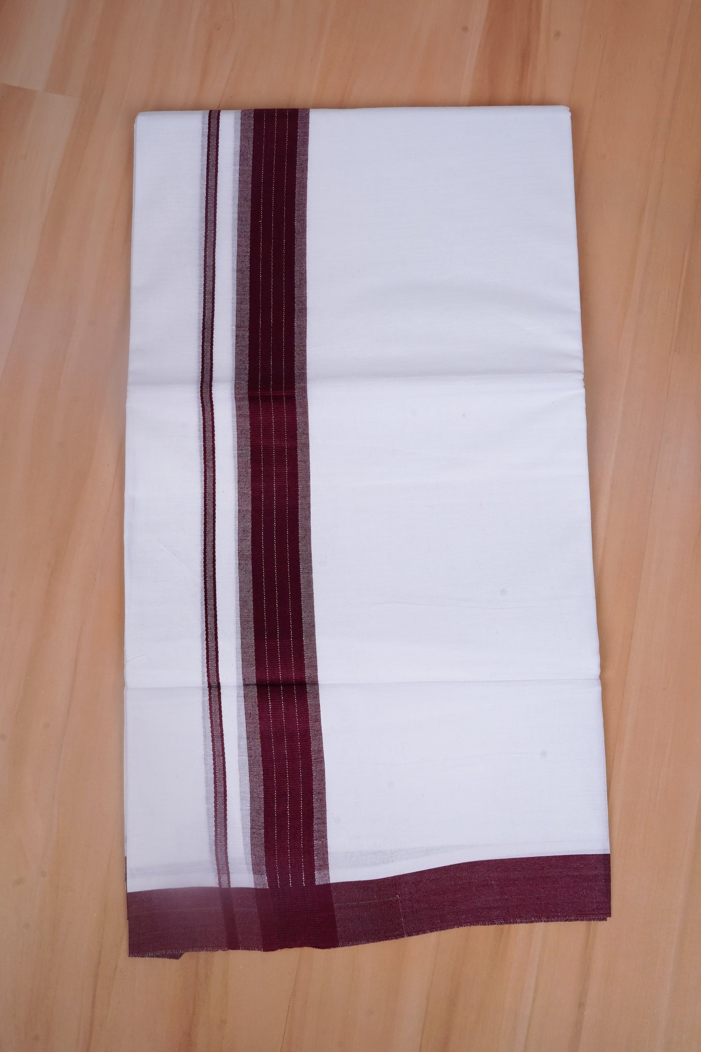 FCD-598 W/D DHOTI 3.80 MTR - Maroon