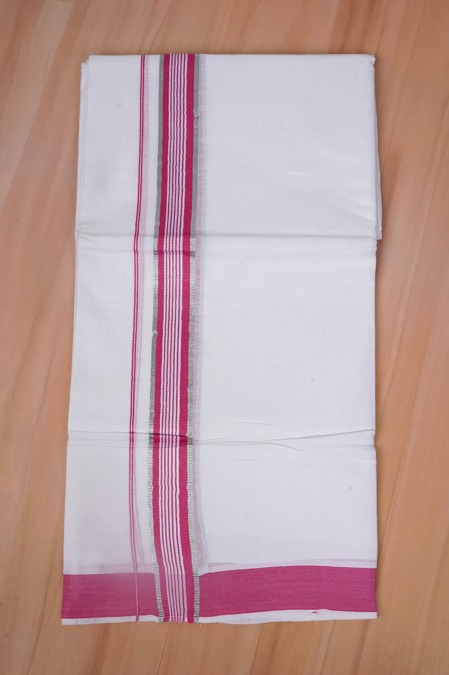 FCD-589 W/D DHOTI 3.80 MTR -  Pink