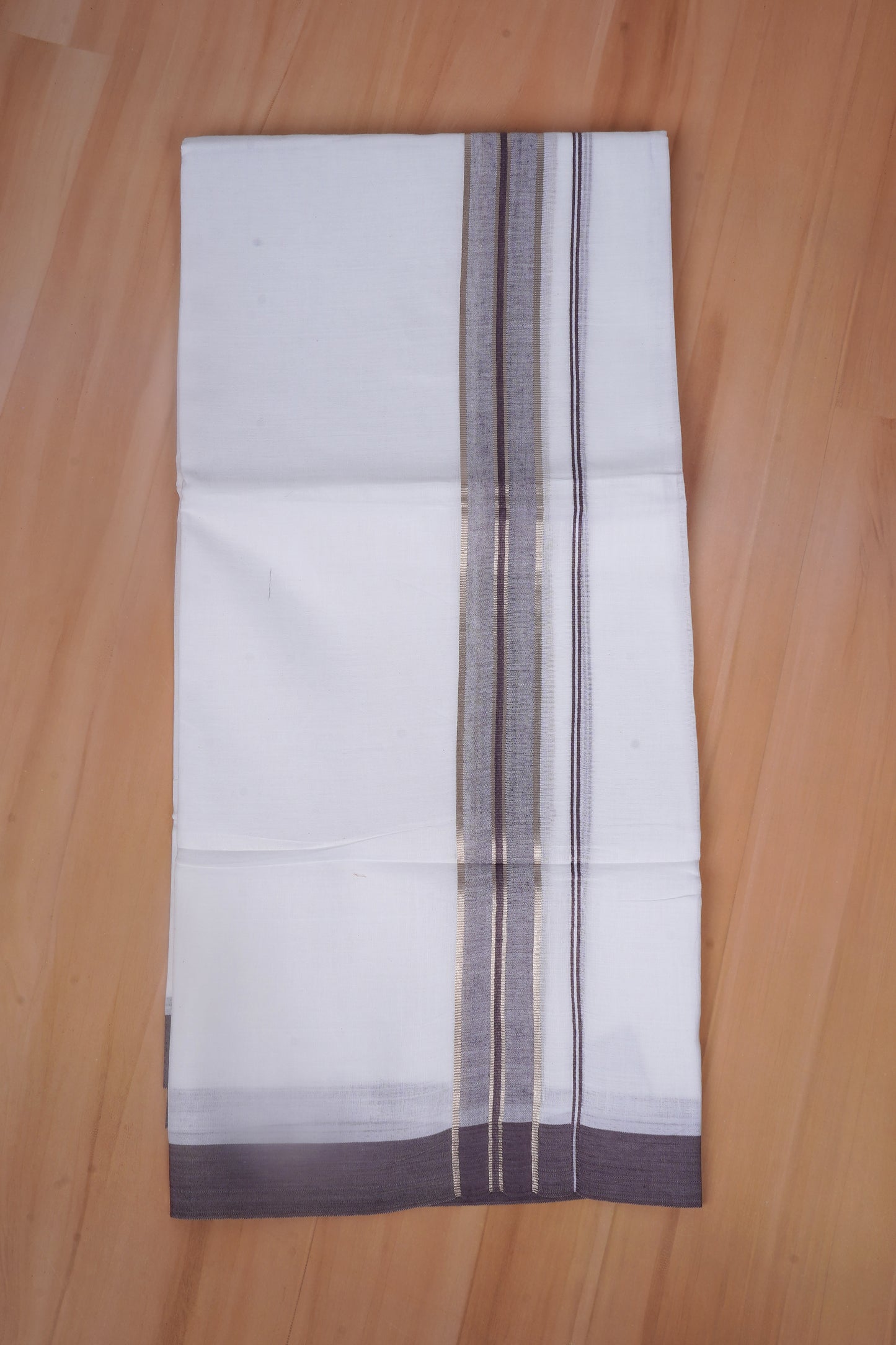 FCD-477 W/D DHOTI 3.80 MTR - Silver
