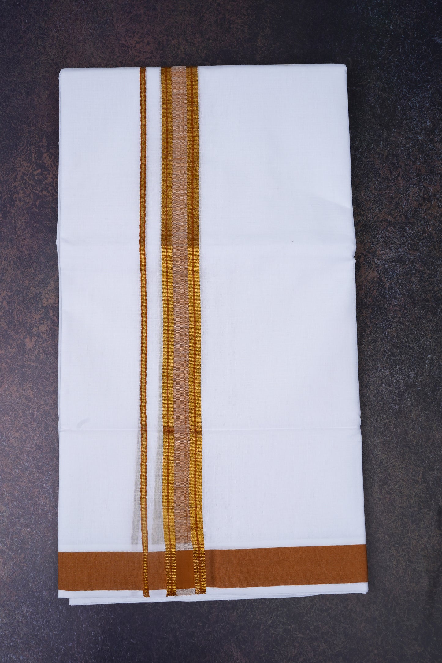 FD-172 W/D DHOTI 3.80 MTR-Gold