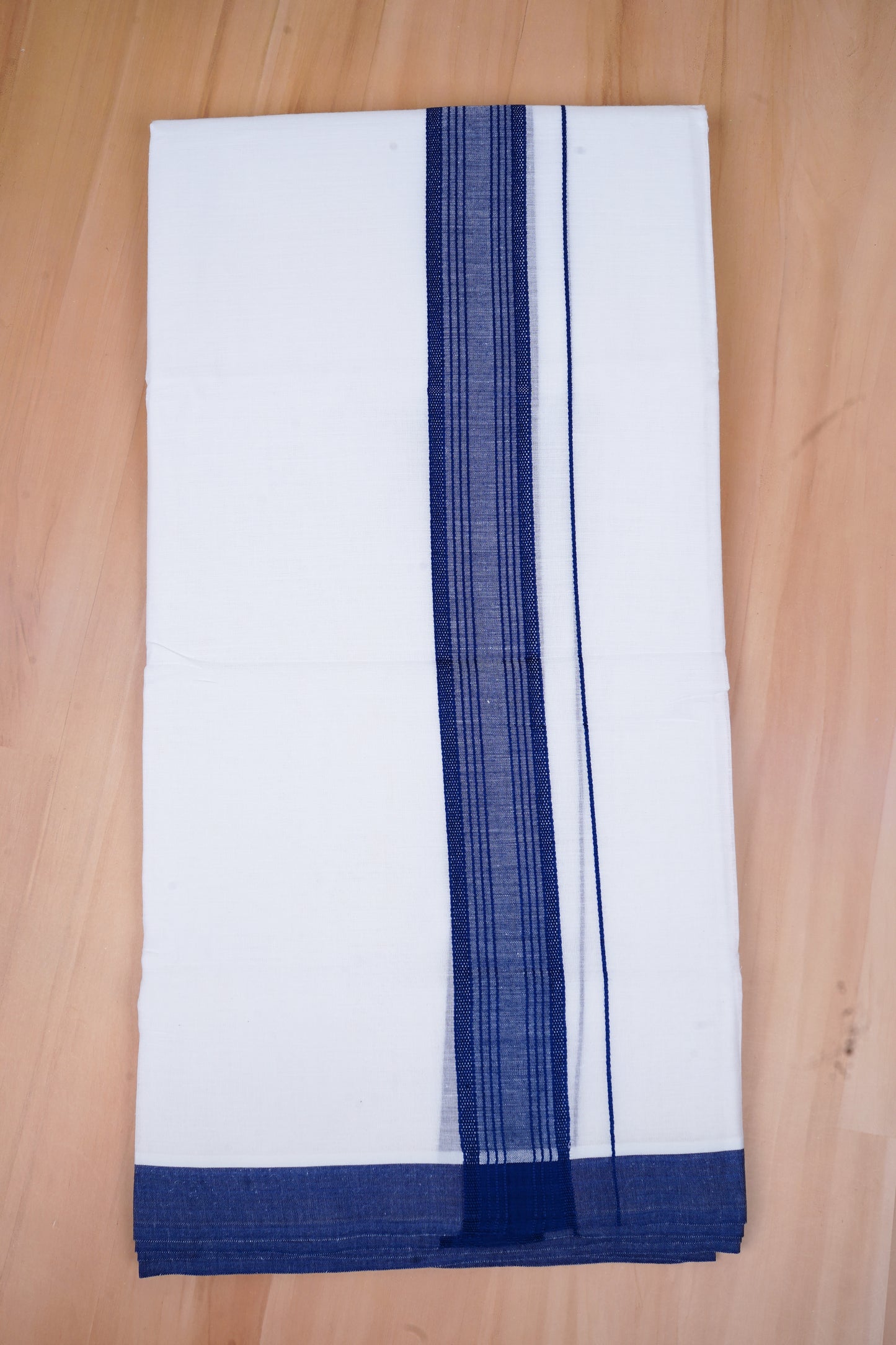 FCD-522 W/D DHOTI 3.80 MTR- Dark Blue