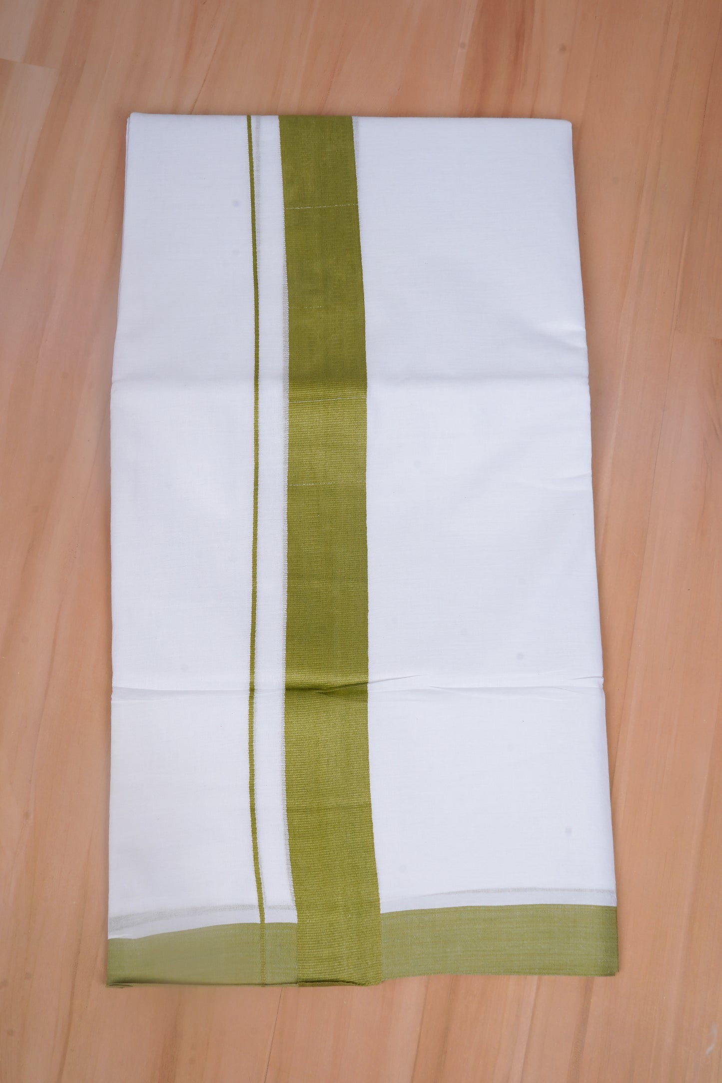 FCD-596 W/D DHOTI 3.80 MTR - Green