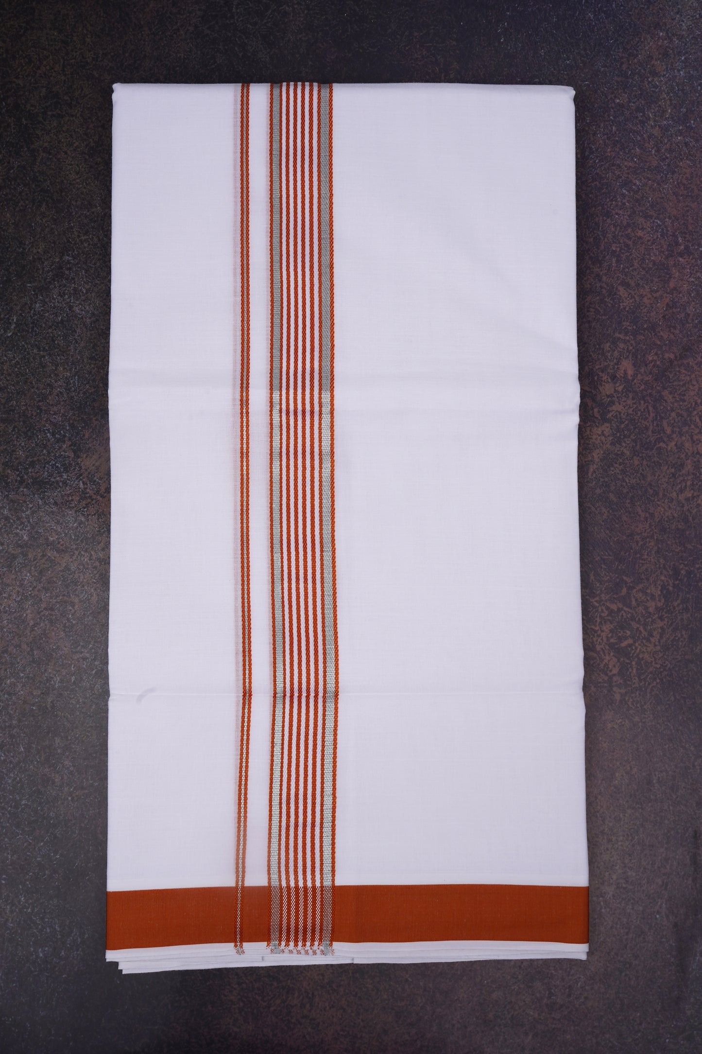 FD-137 W/D DHOTI 3.80 MTR-Orange