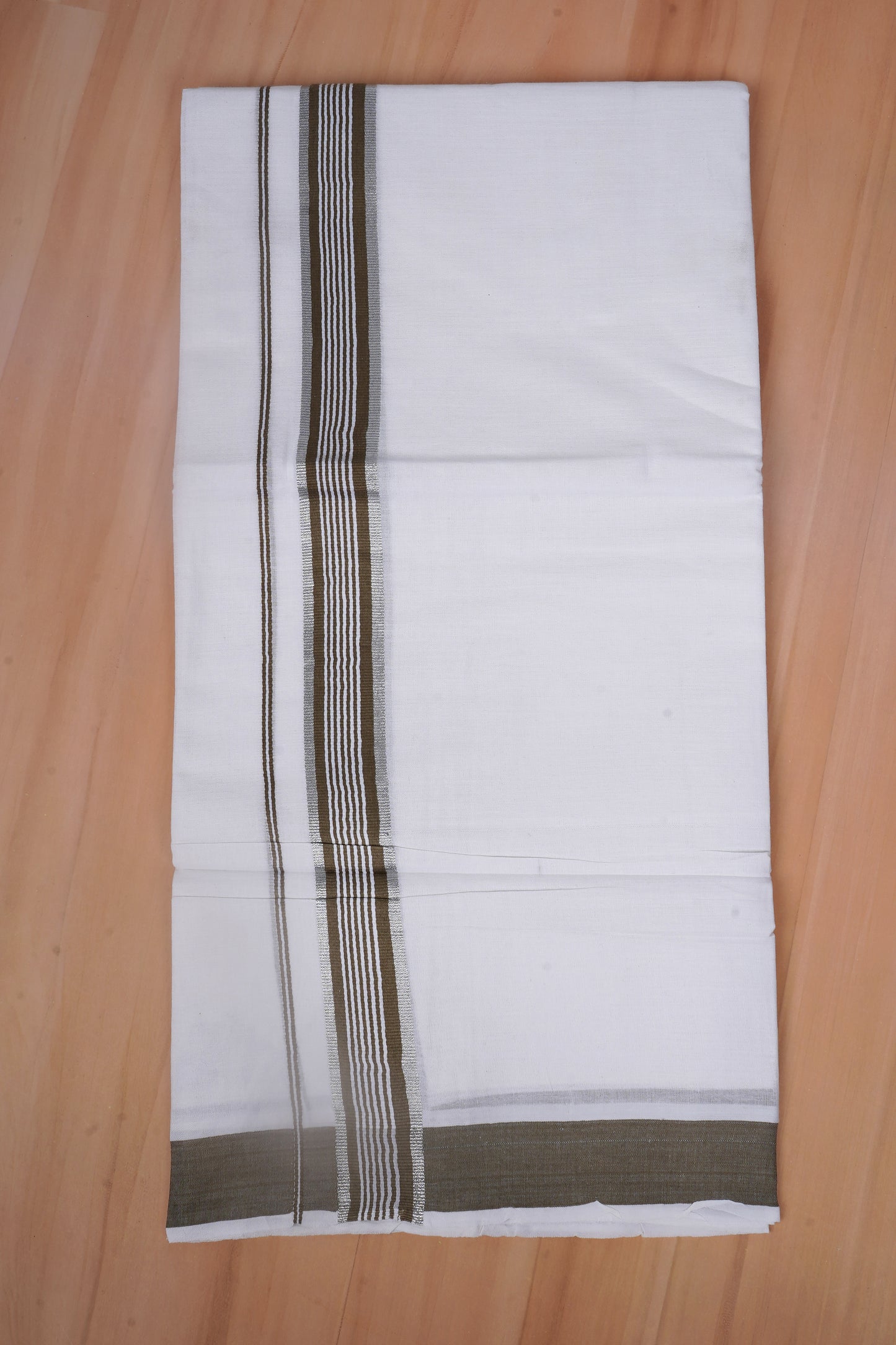 FCD-589 W/D DHOTI 3.80 MTR - Brown