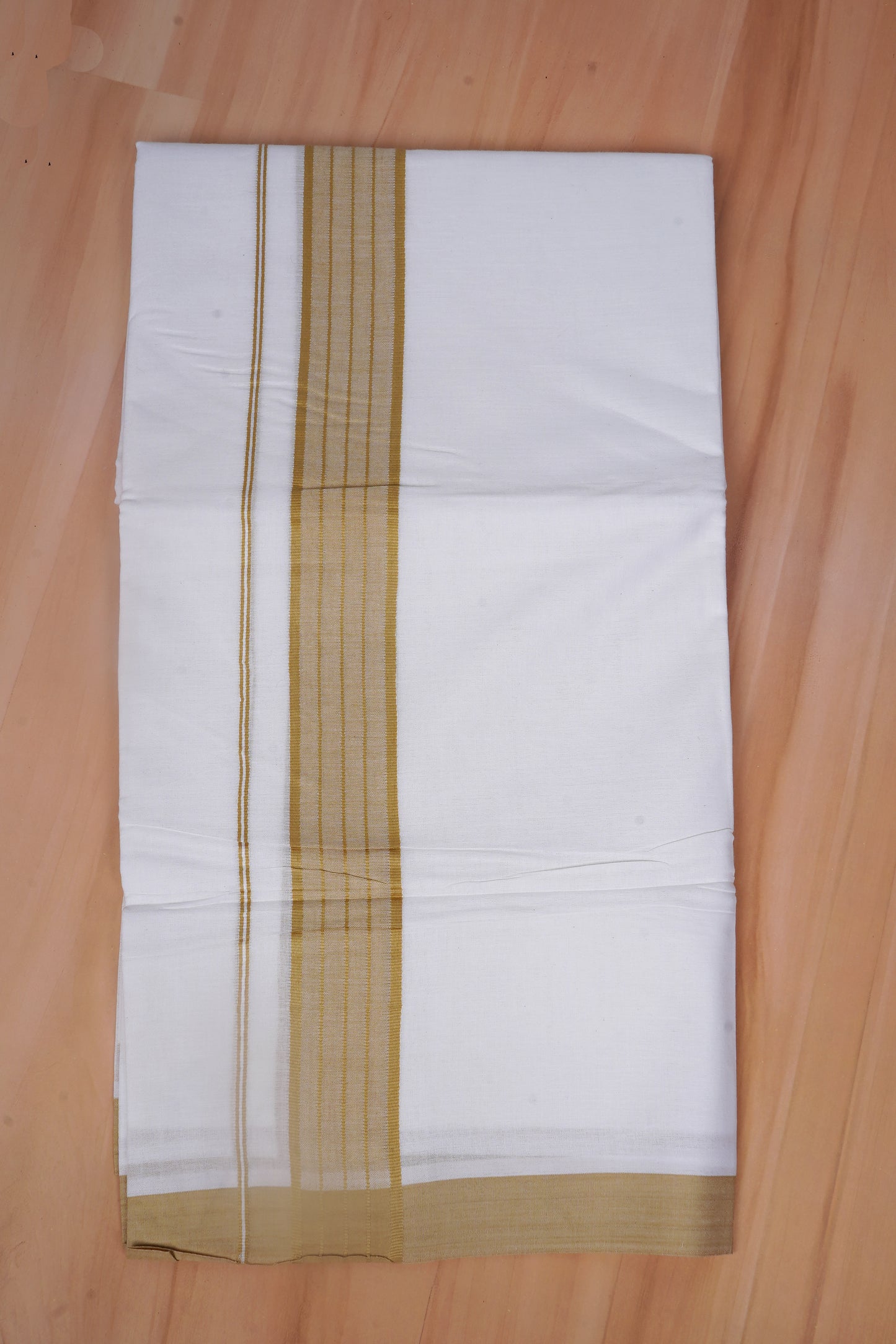 FCD-494 W/D DHOTI 3.0 MTR - Golden Yellow