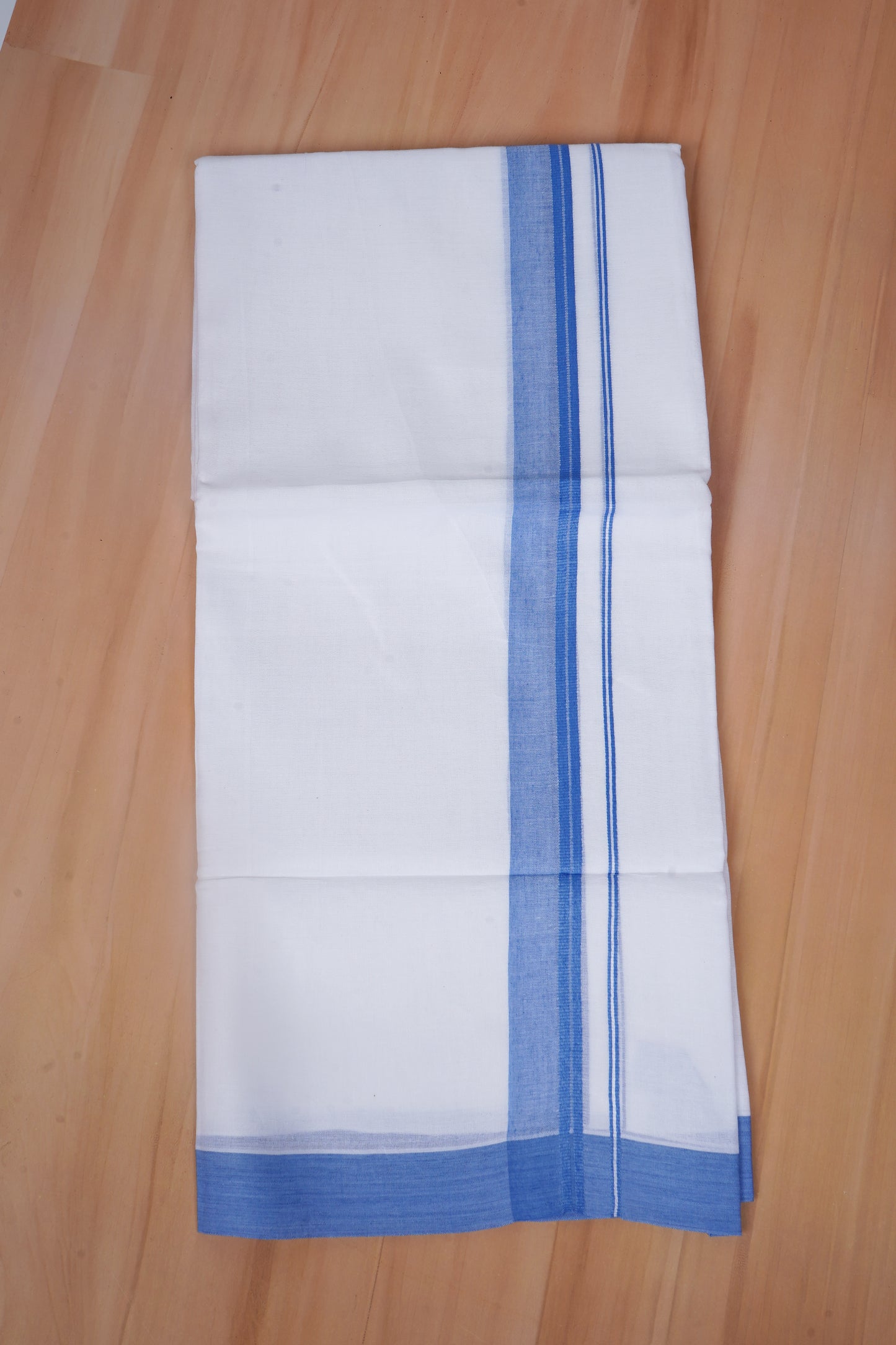 FCD-579 W/D DHOTI 3.80 MTR - Blue
