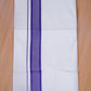 FCD-597 W/D DHOTI 3.80 MTR - Purple
