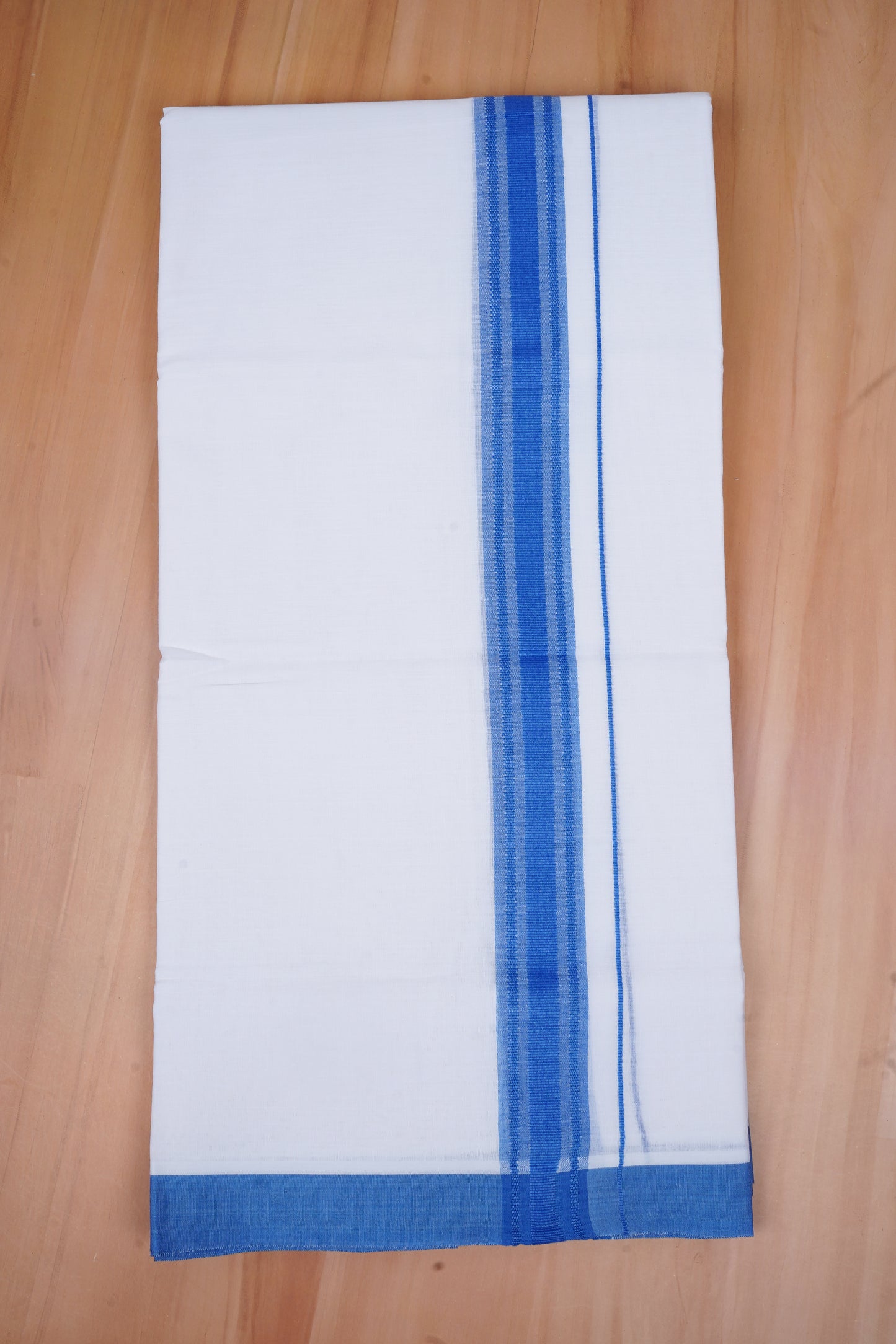 FCD-523 W/D DHOTI 3.80 MTR-Blue
