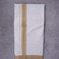 KERALOOM FINISH COTTON 326 W/D DHOTI 3.80 MTR - Light Brown