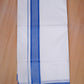 FCD-597 W/D DHOTI 3.80 MTR - Blue