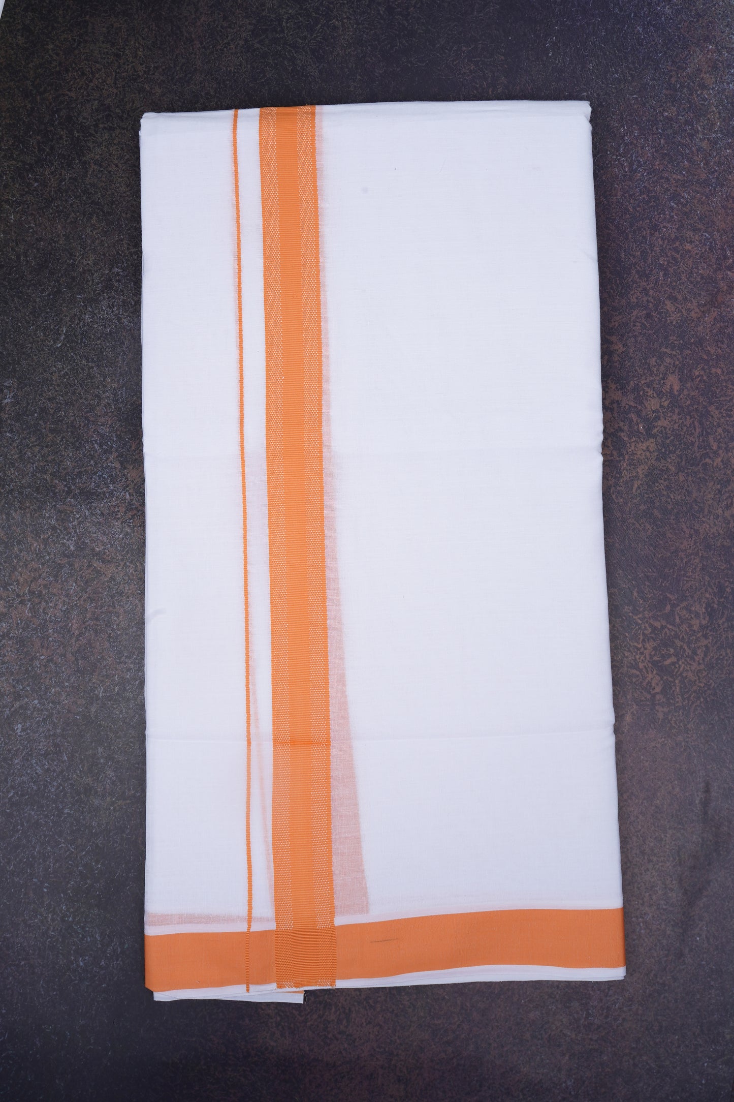FD-177 W/D DHOTI 3.80 MTR-Ramar Orange