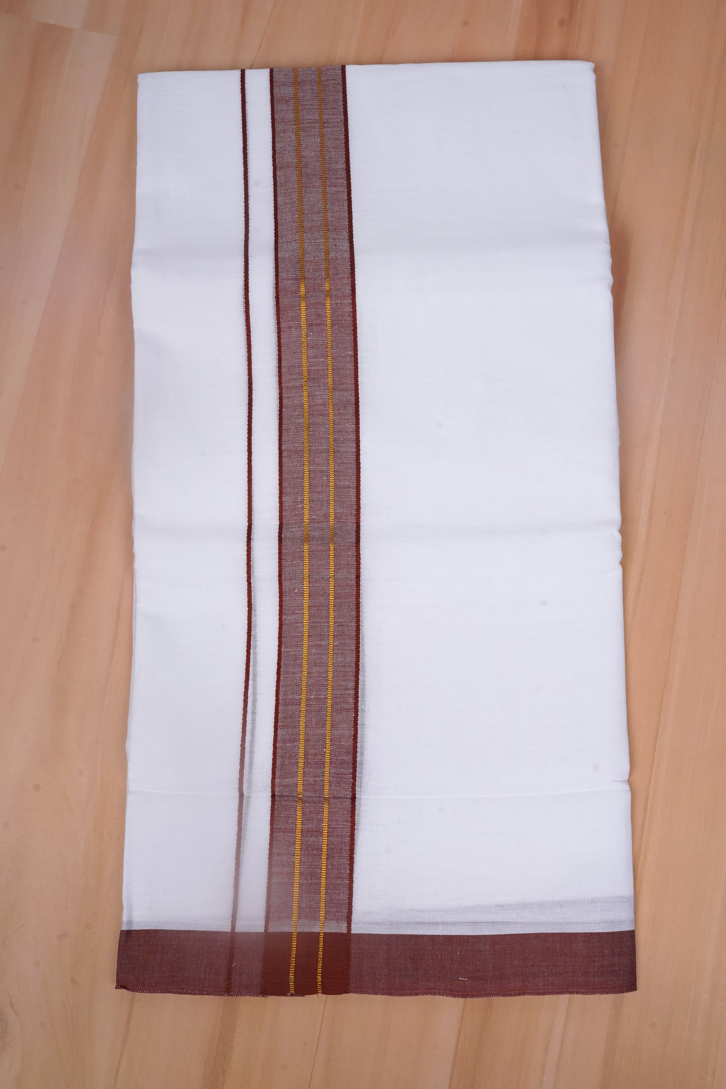FCD-530 W/D DHOTI 3.80 MTR-Brown