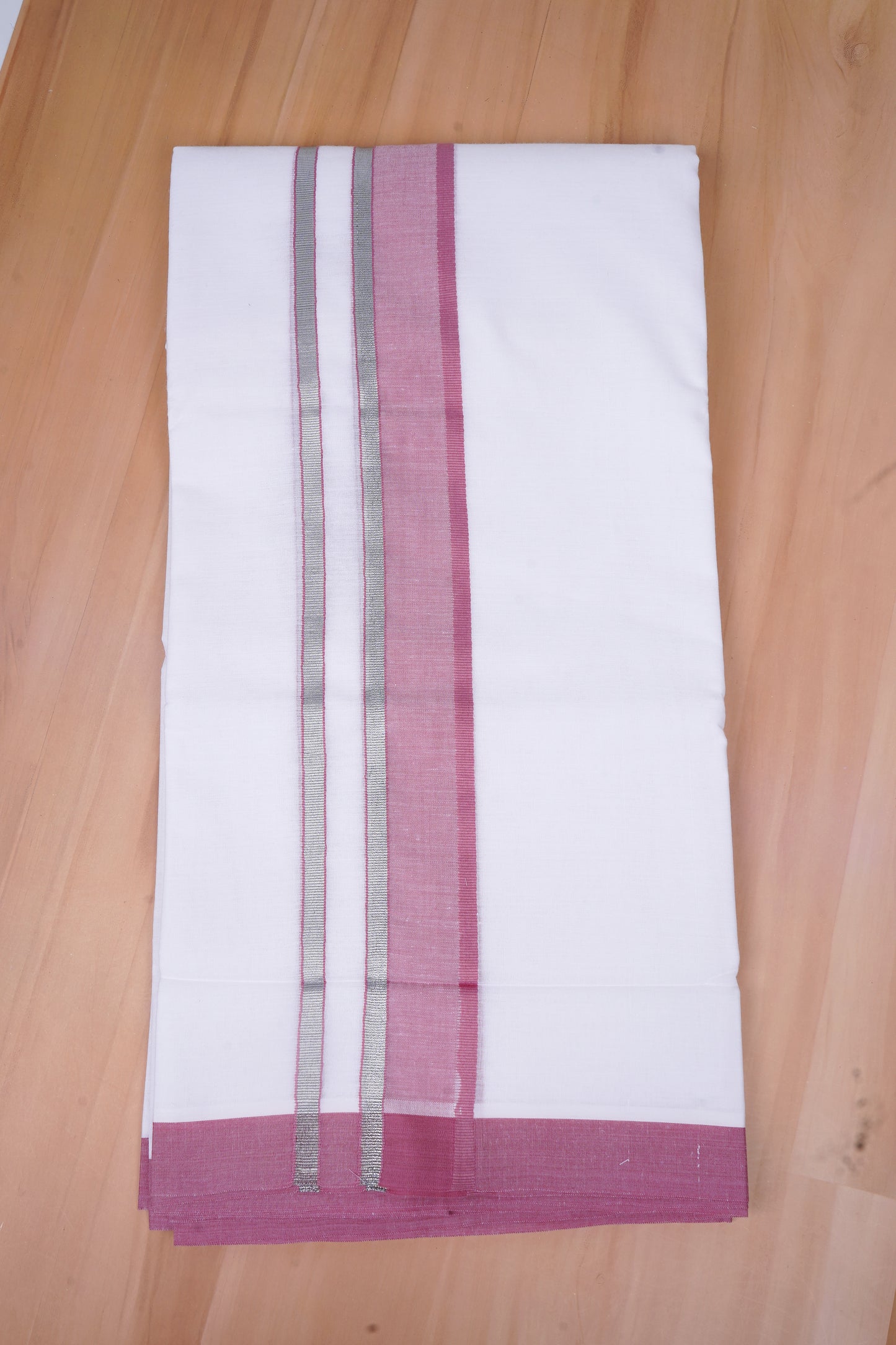 FCD-525 W/D DHOTI 3.80 MTR-Light Pink
