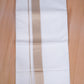 FCD-76 W/D DHOTI 3.80 MTR-Light Brown