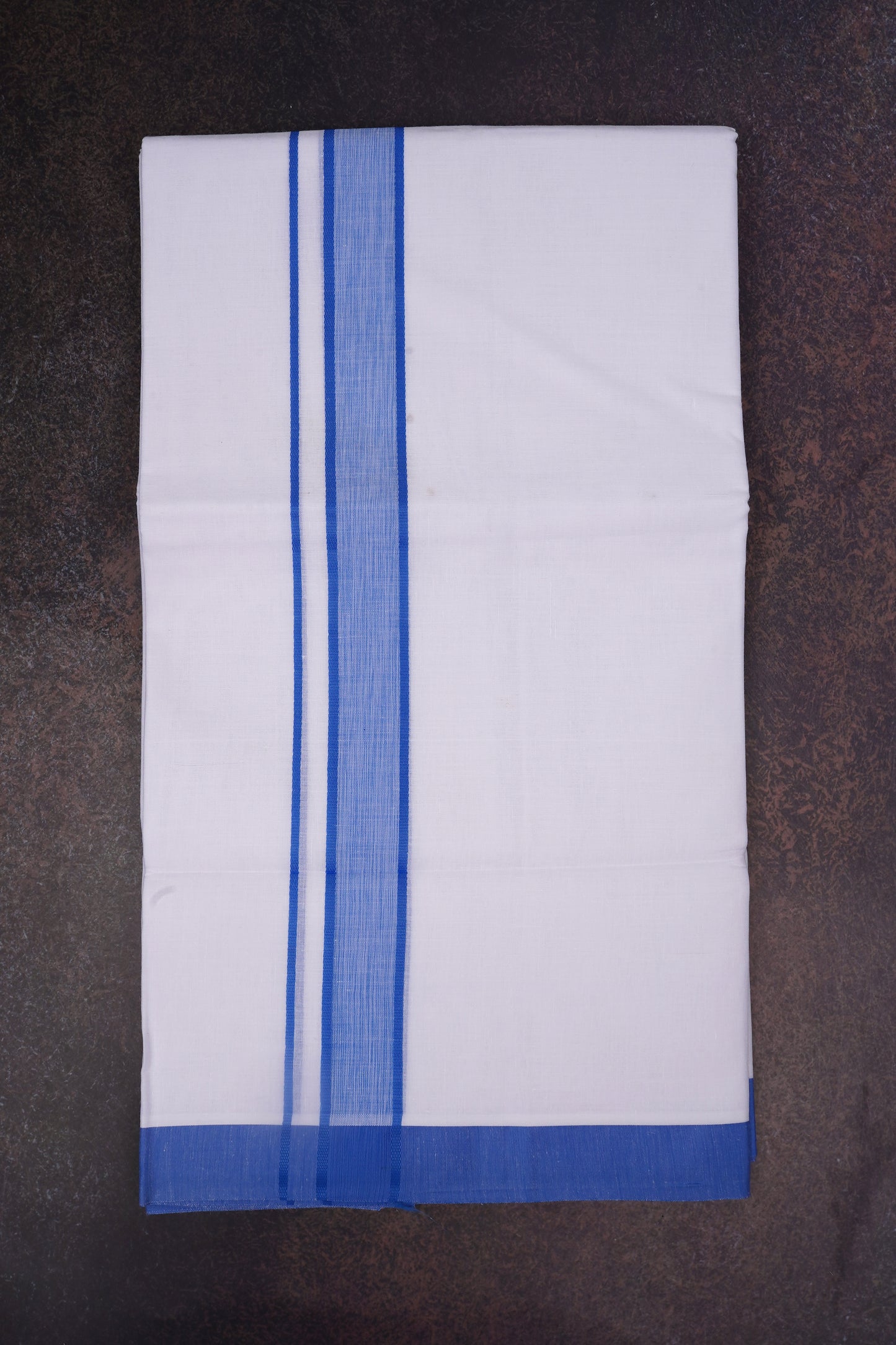 FD-108 W/D DHOTI 3.70 MTR-Blue