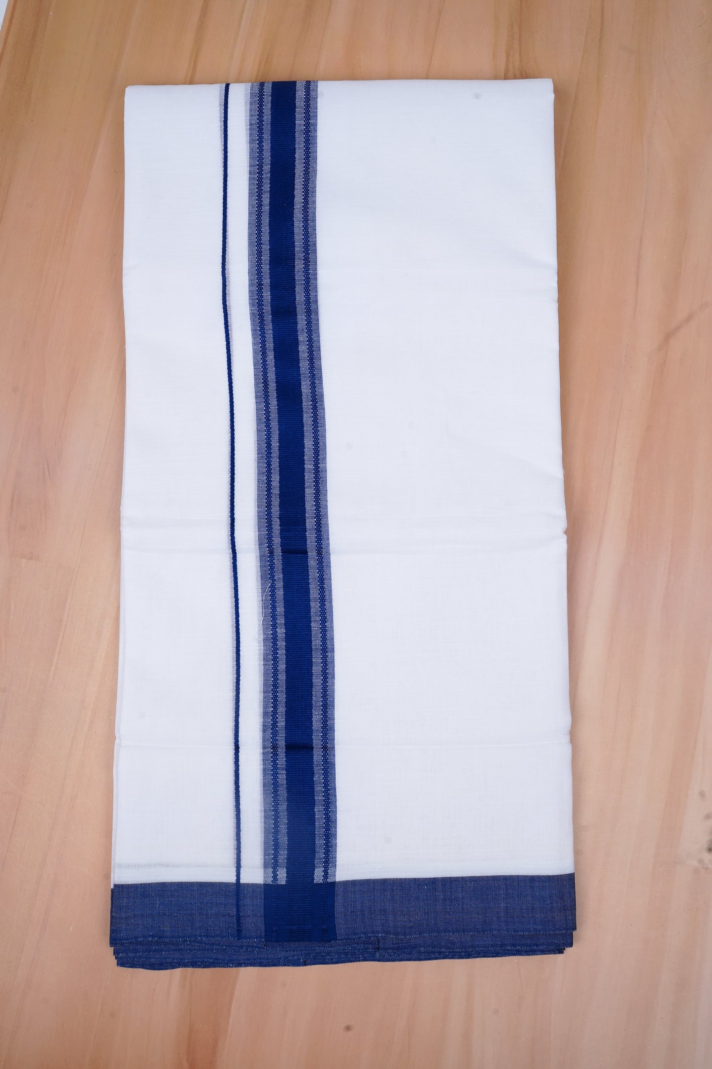 FCD-523 W/D DHOTI 3.80 MTR-Navy Blue