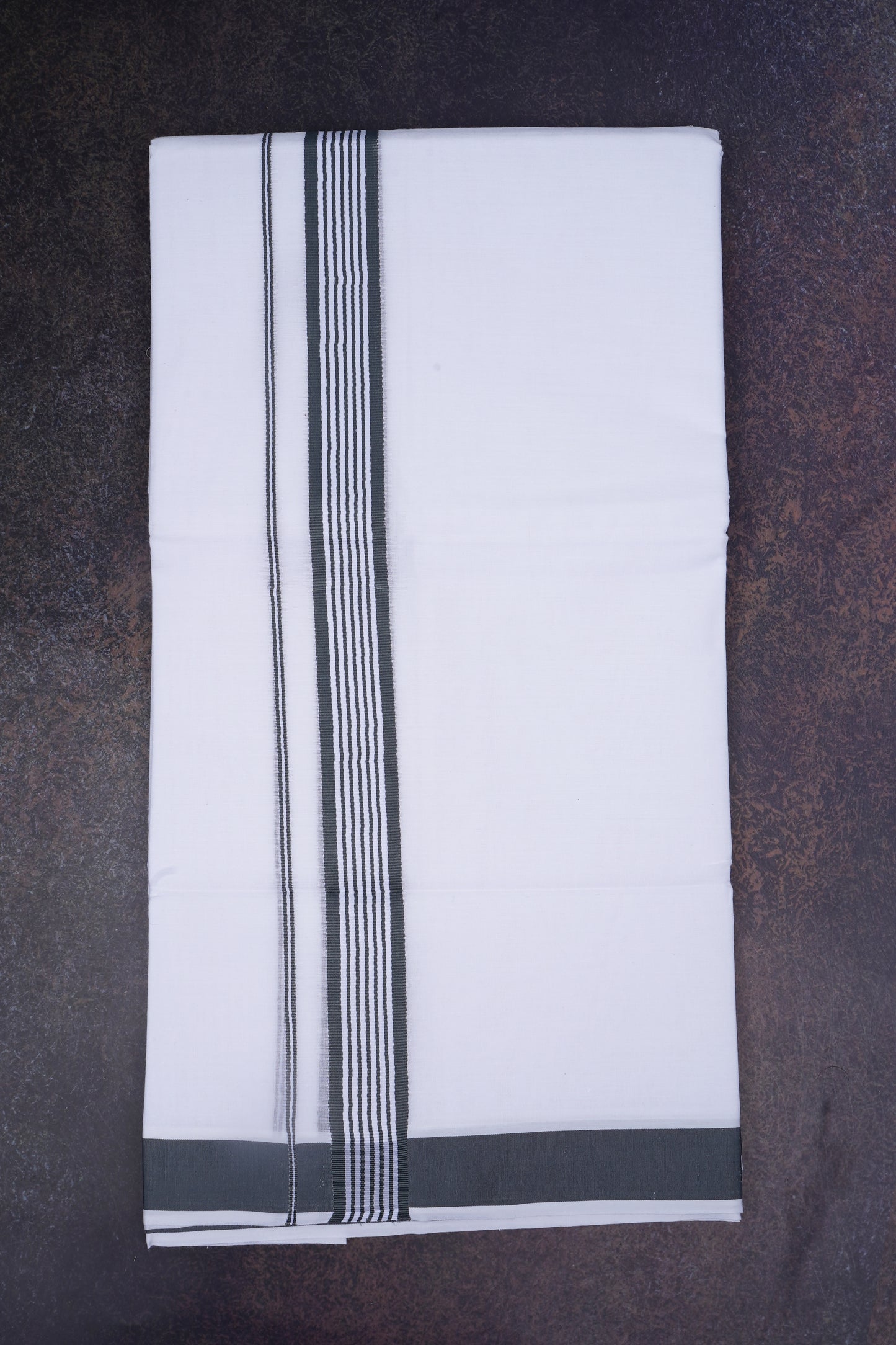 FD-158 W/D DHOTI 3.80 MTR-Light Gray