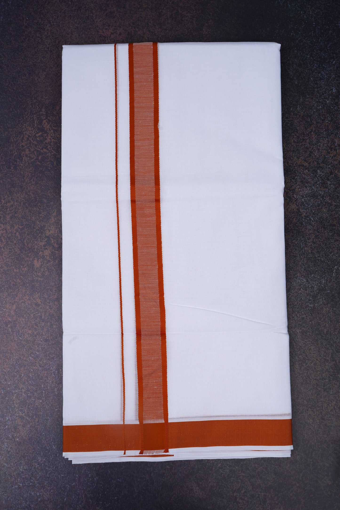 FD-91 W/D DHOTI 3.80 MTR-Brown