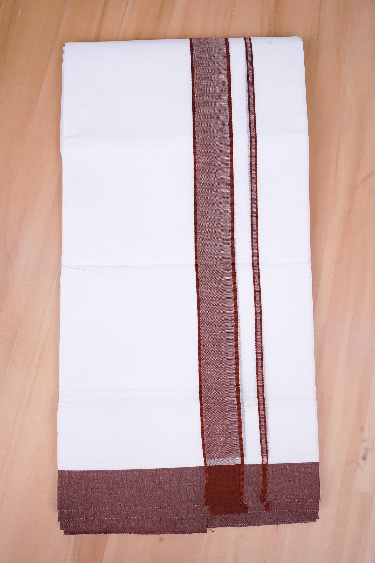 FCD-02 W/D DHOTI 4.00 MTR- D Brown