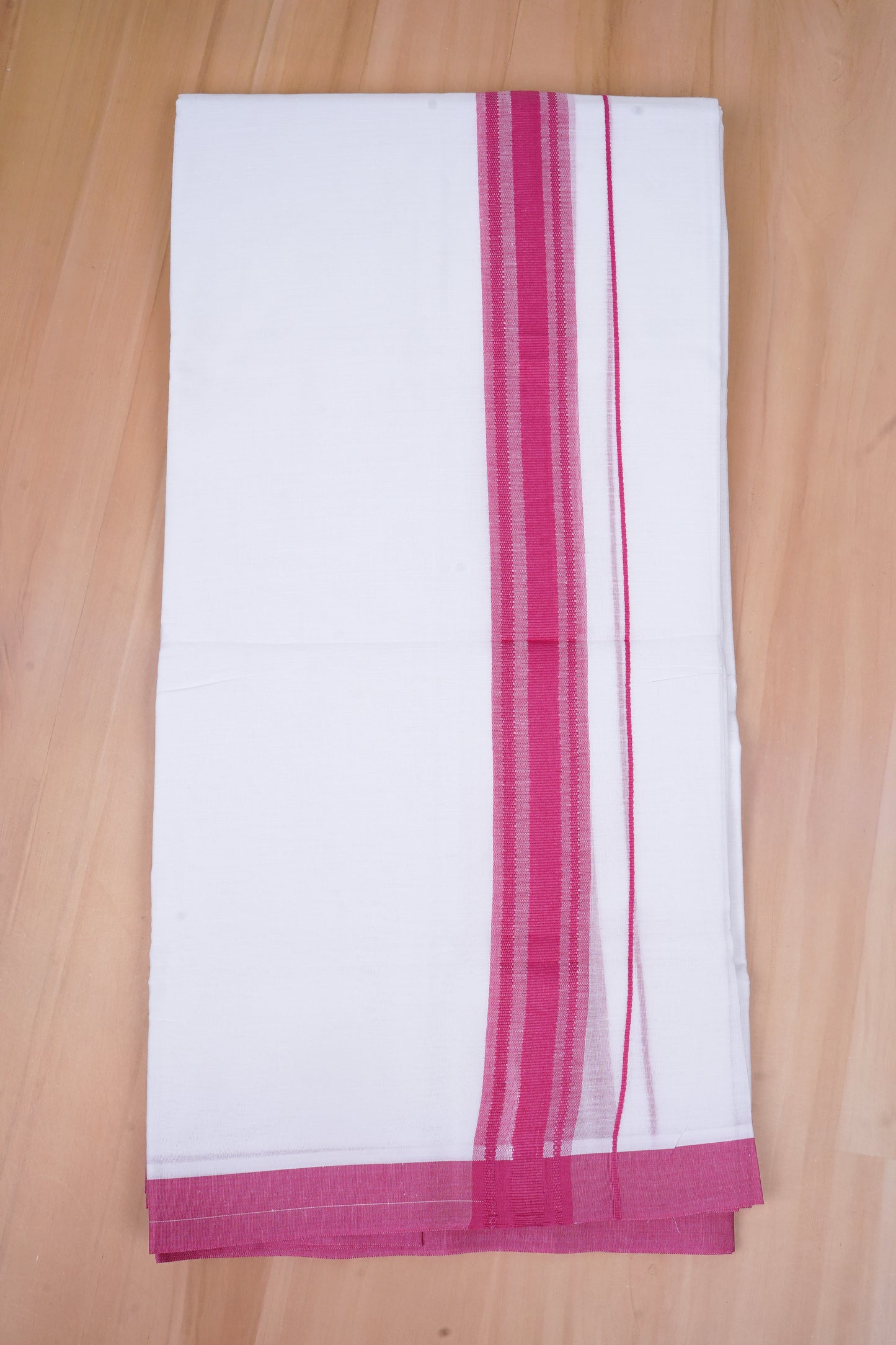 FCD-523 W/D DHOTI 3.80 MTR-Dark Pink