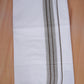 FCD-567 W/D DHOTI 3.80 MTR - Ash Colour