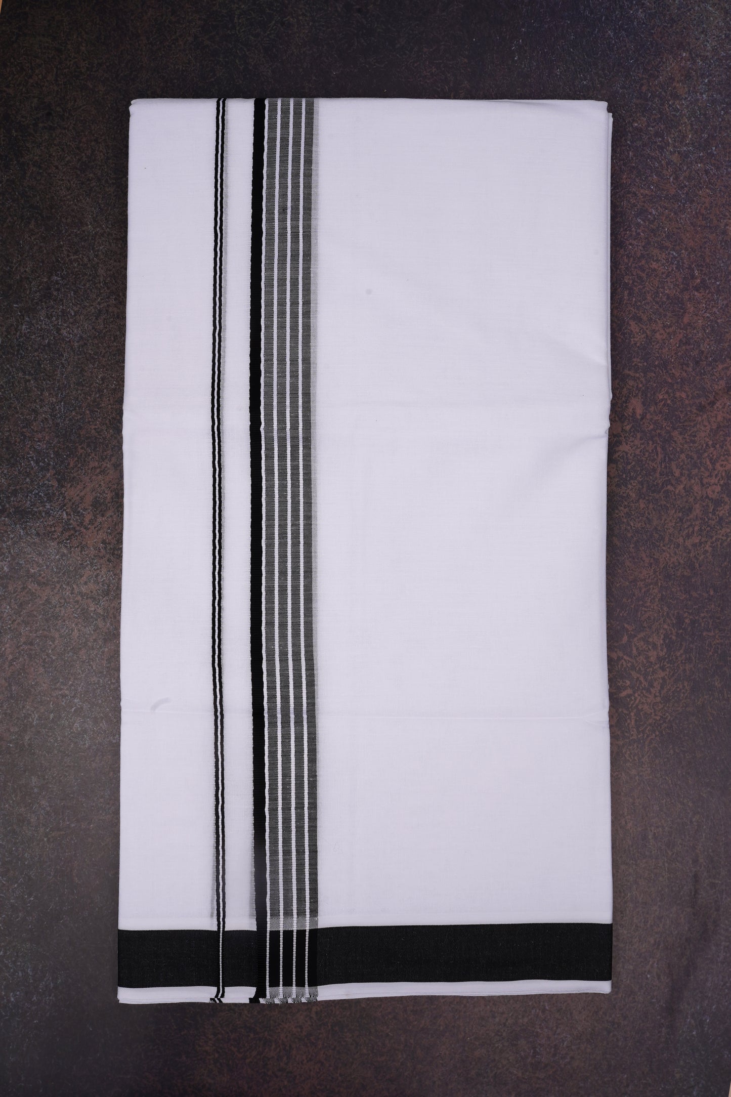 FD-133 W/D DHOTI 3.80 MTR-Black