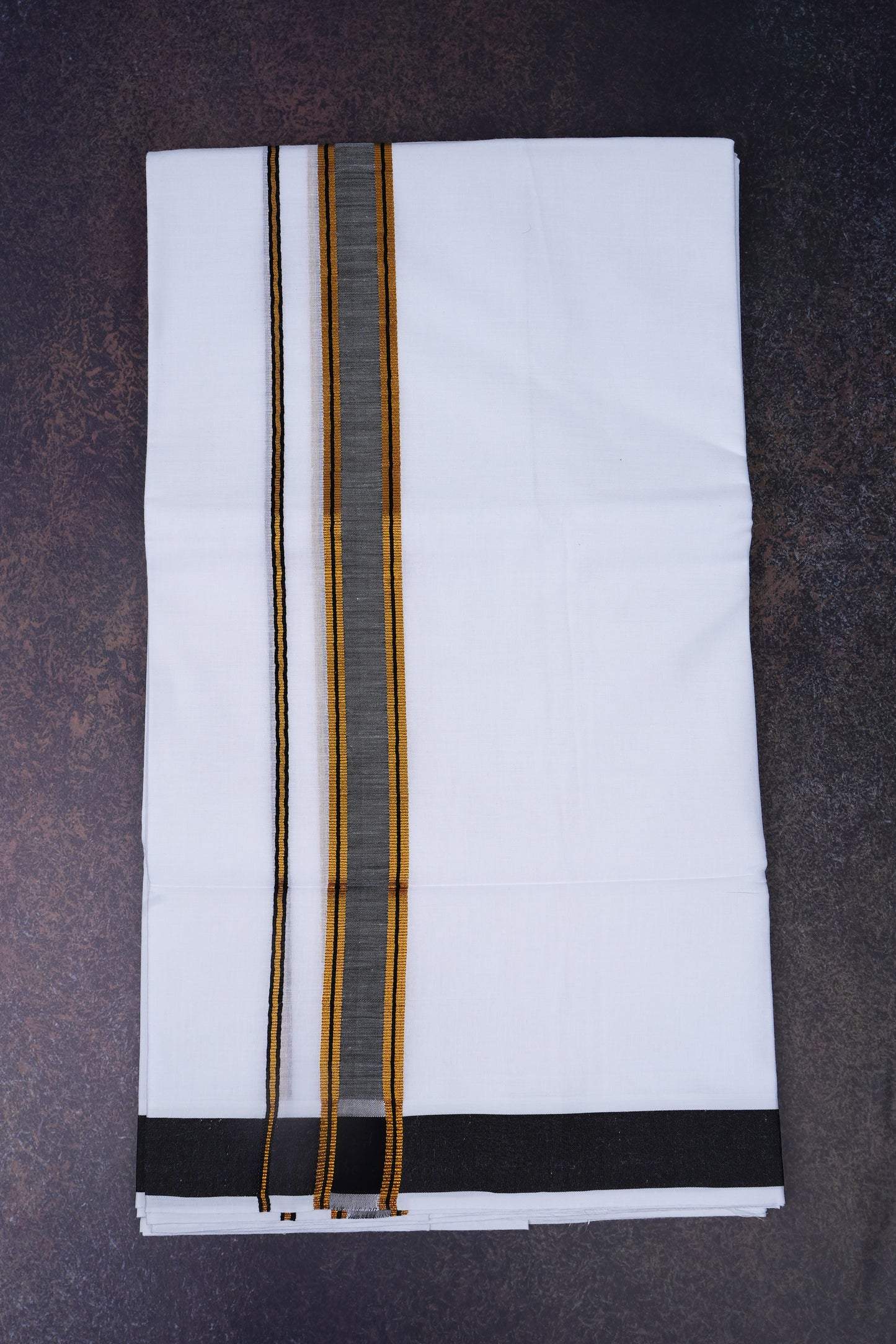 FD-172 W/D DHOTI 3.80 MTR- Gray
