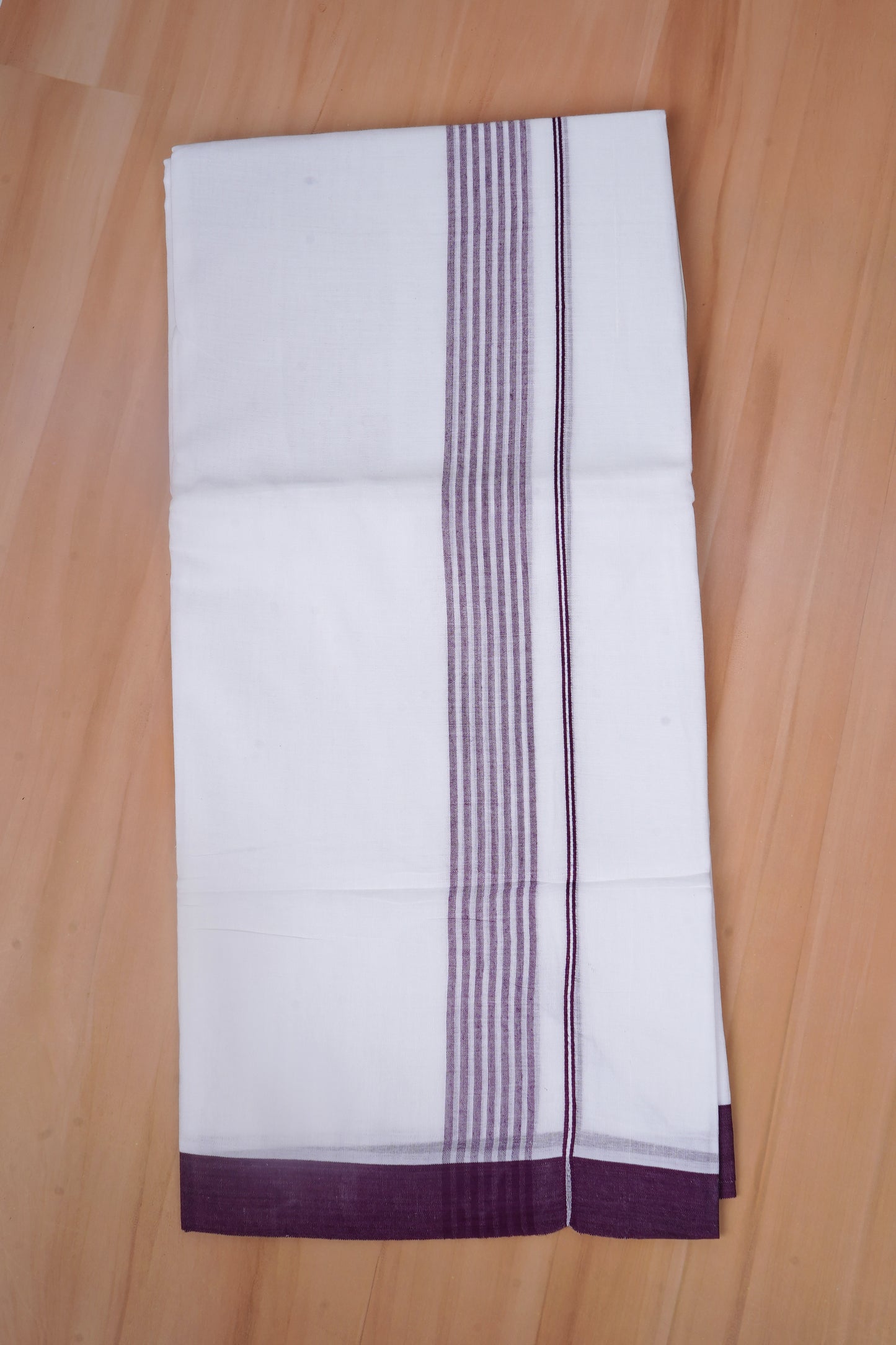FCD-512 W/D DHOTI 3.80 MTR - maroon