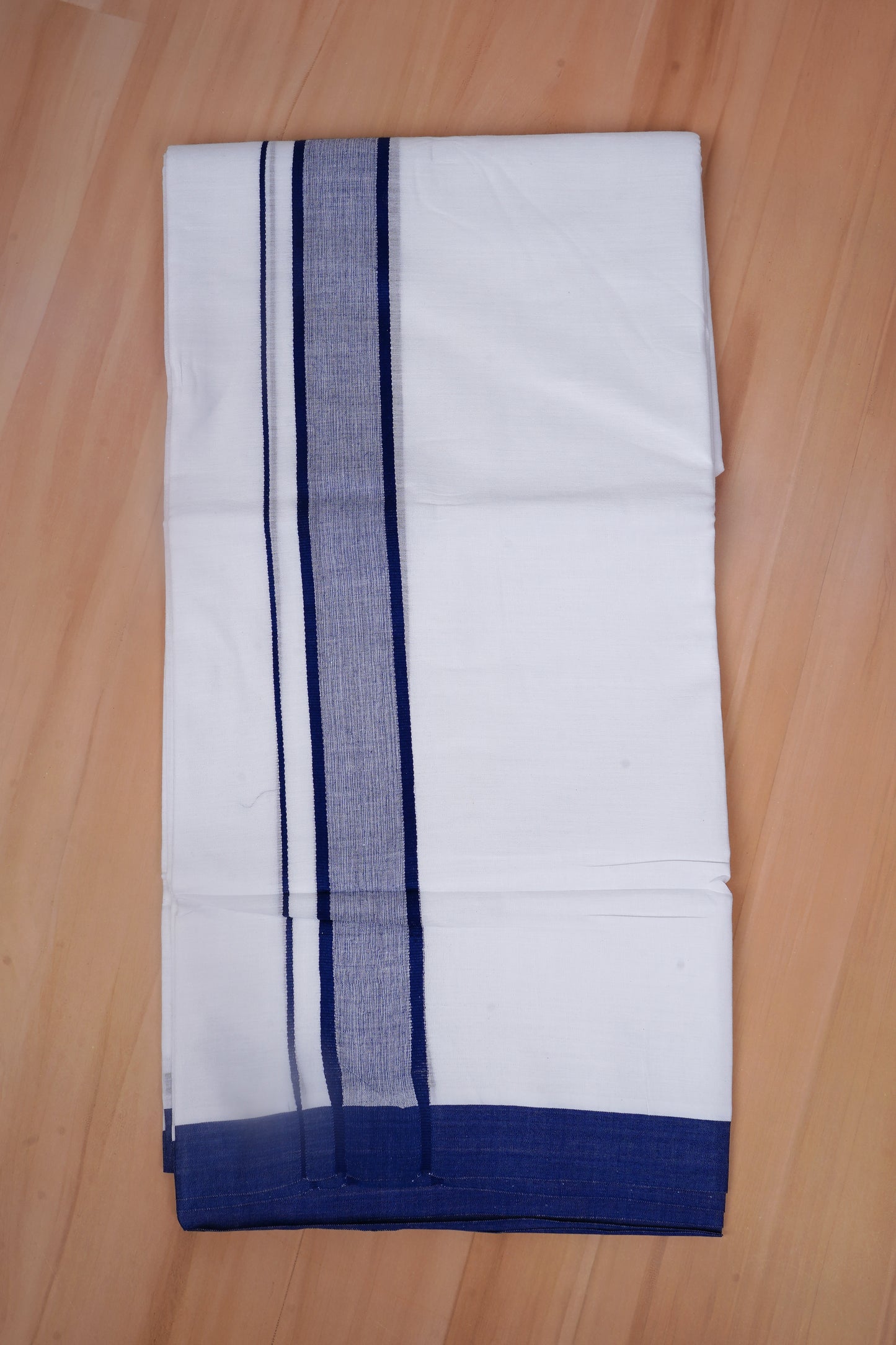 FCD-568 W/D DHOTI 3.80 MTR - Blue