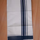 FCD-569 W/D DHOTI 3.80 MTR - Blue