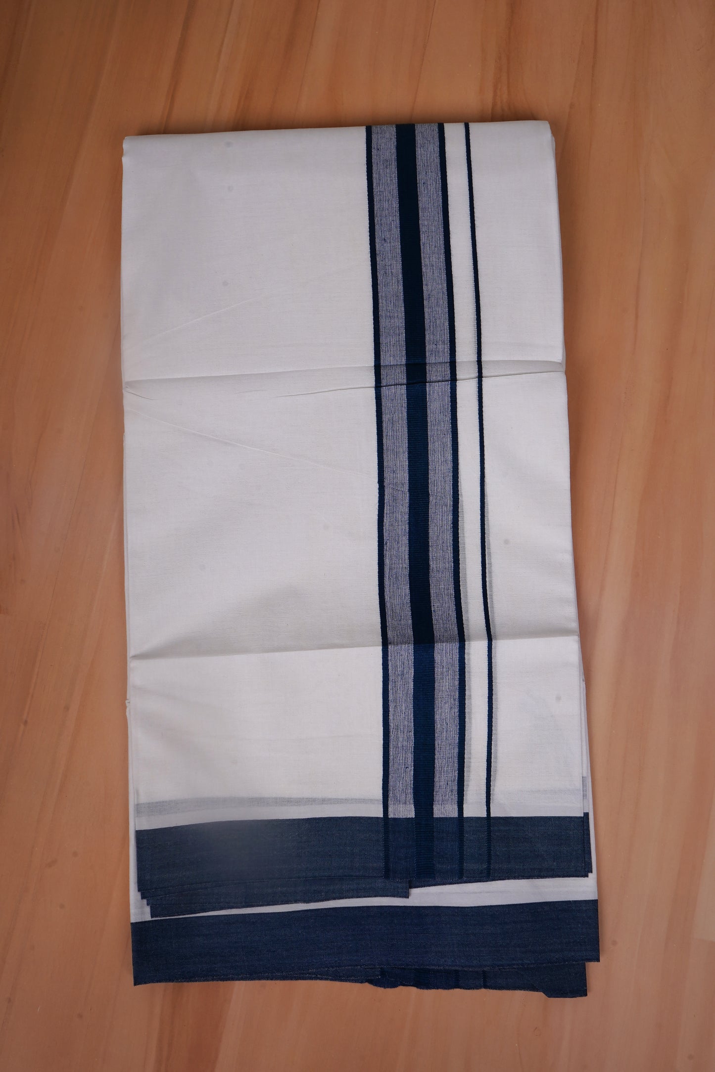 FCD-569 W/D DHOTI 3.80 MTR - Blue