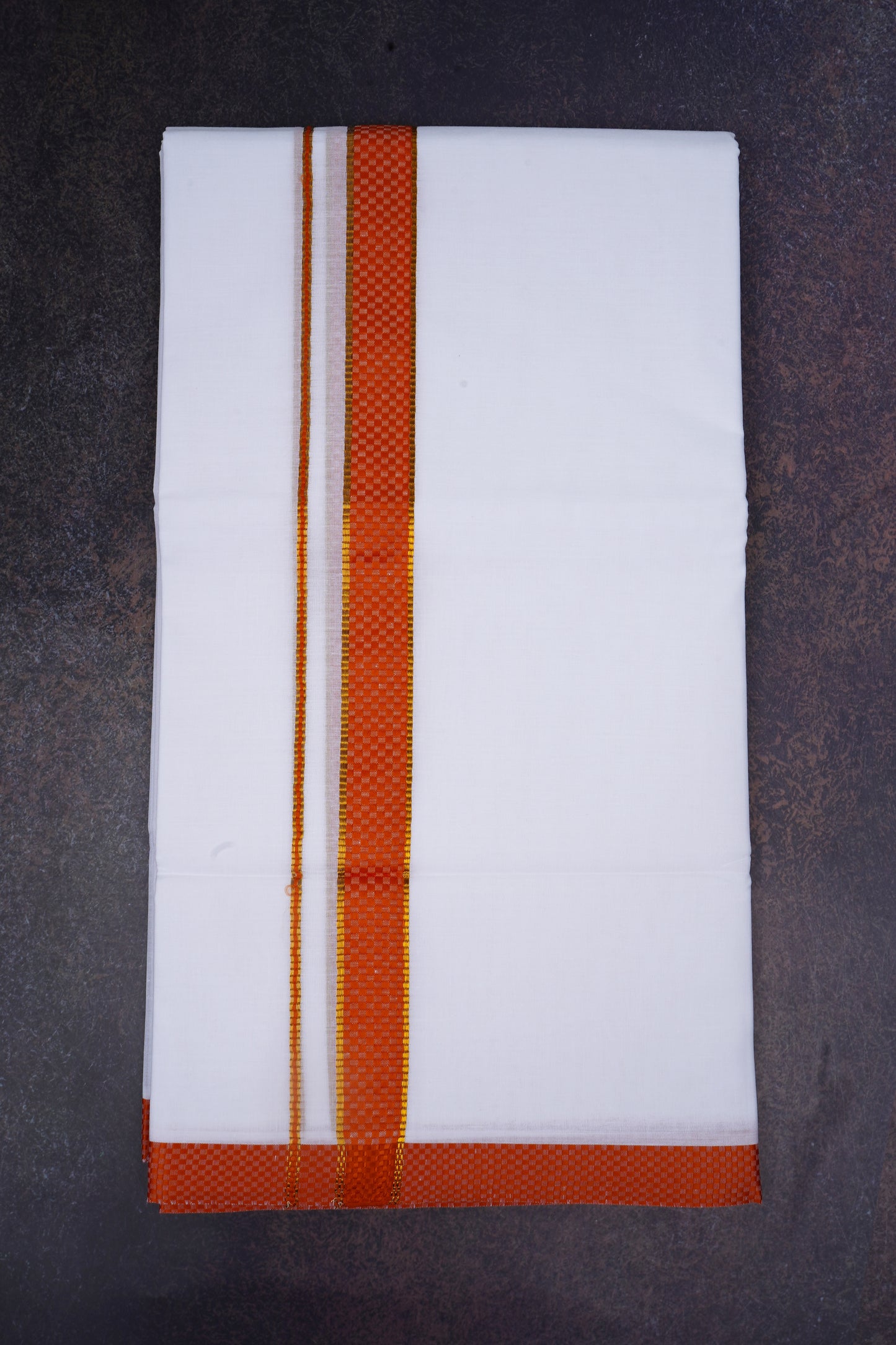 FD-200 W/D DHOTI 3.80 MTR-Orange
