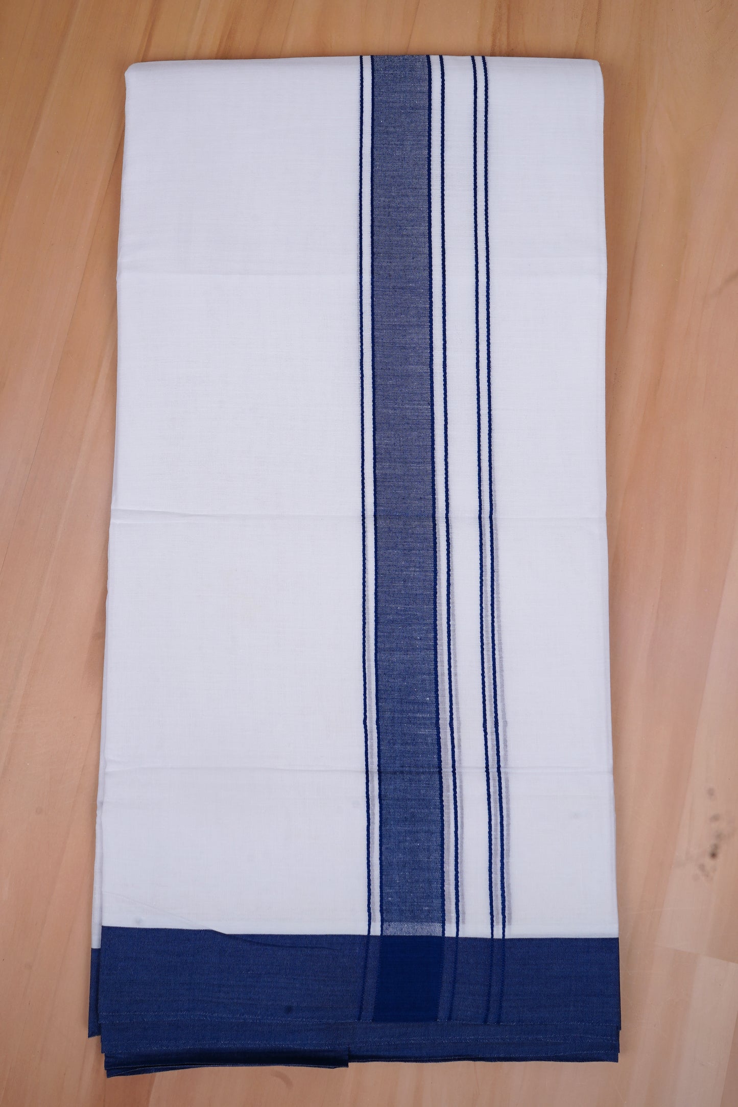 FCD-03 W/D DHOTI 4.00 MTR-Navy Blue