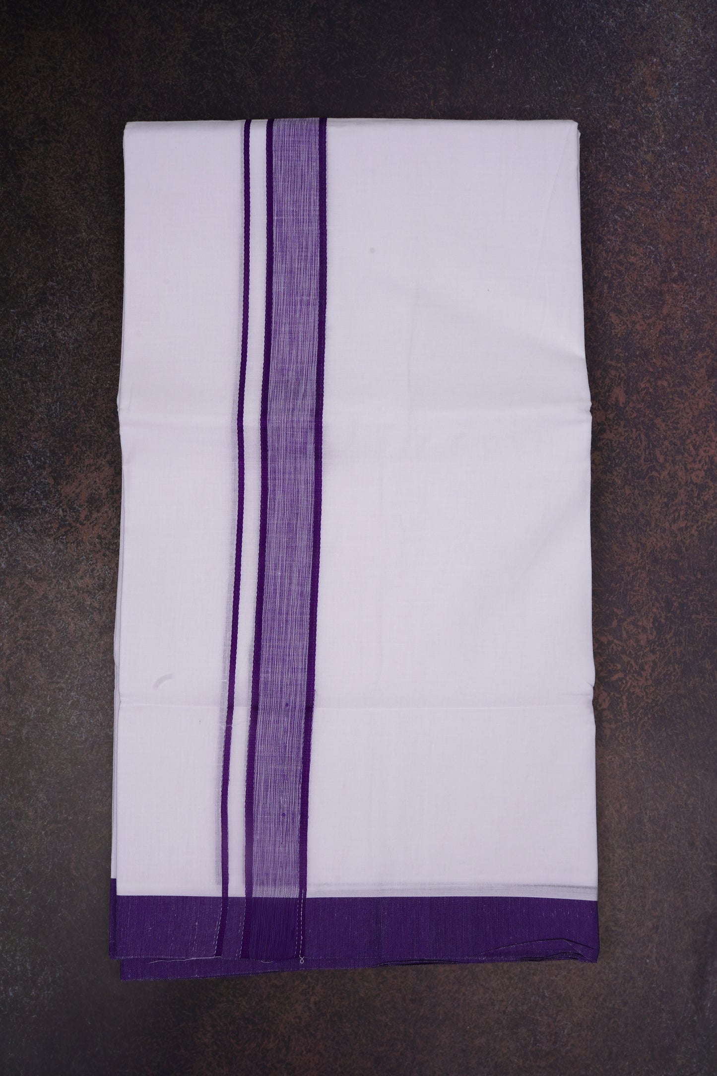 FD-108 W/D DHOTI 3.70 MTR-Violet