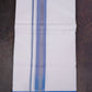 FD-166 W/D DHOTI 3.80 MTR-Blue