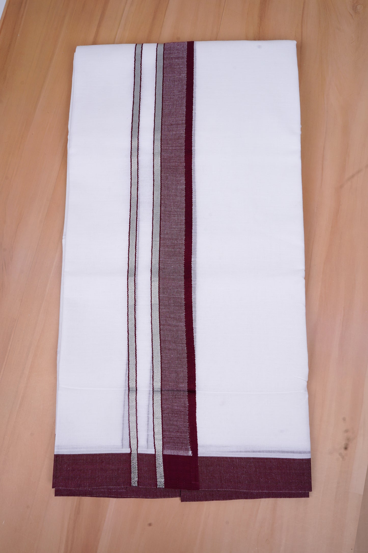 FCD-525 W/D DHOTI 3.80 MTR-Maroon
