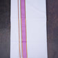FD-200 W/D DHOTI 3.80 MTR-Dark pink