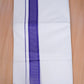 FCD-601 W/D DHOTI 3.80 MTR - Purple