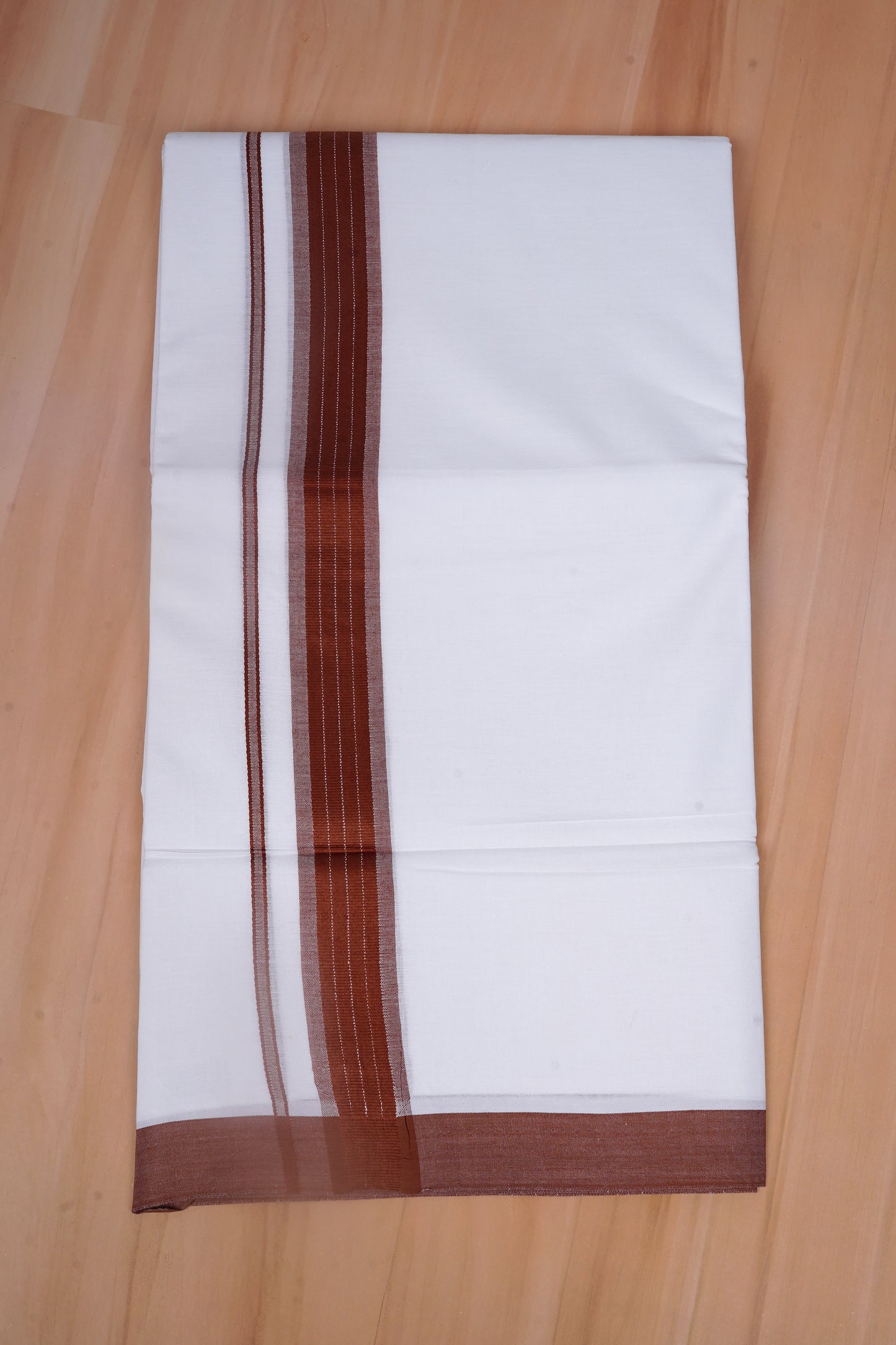 FCD-598 W/D DHOTI 3.80 MTR - Dark Maroon