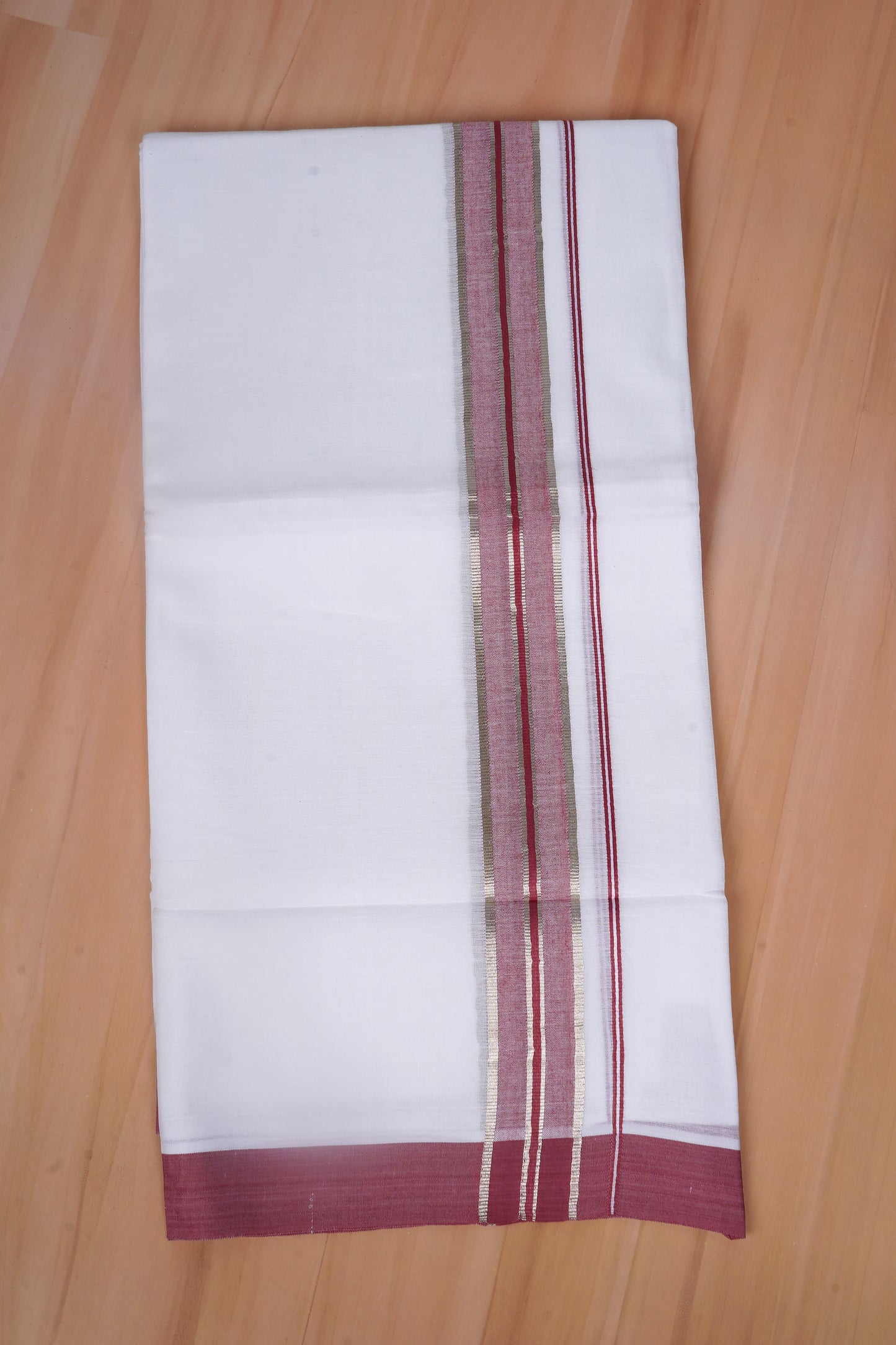 FCD-477 W/D DHOTI 3.80 MTR - Dark Pink