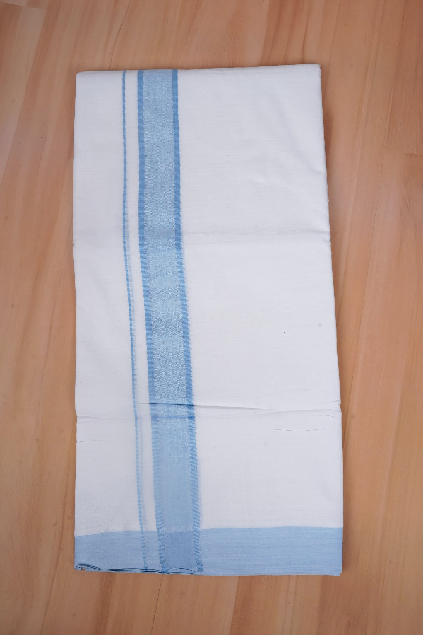 FCD-568 W/D DHOTI 3.80 MTR - sky blue