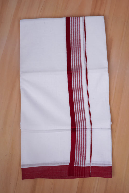 FCD-575 W/D DHOTI 3.80 MTR - Dark Pink