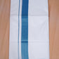 FCD-596 W/D DHOTI 3.80 MTR - Blue