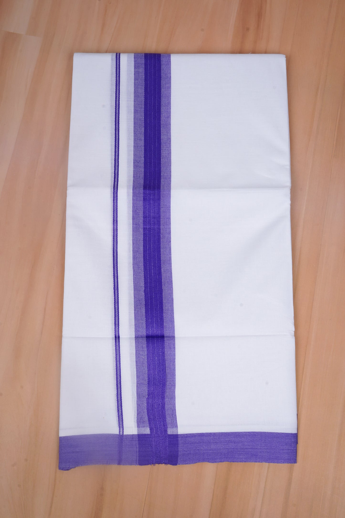 FCD-598 W/D DHOTI 3.80 MTR - Purple