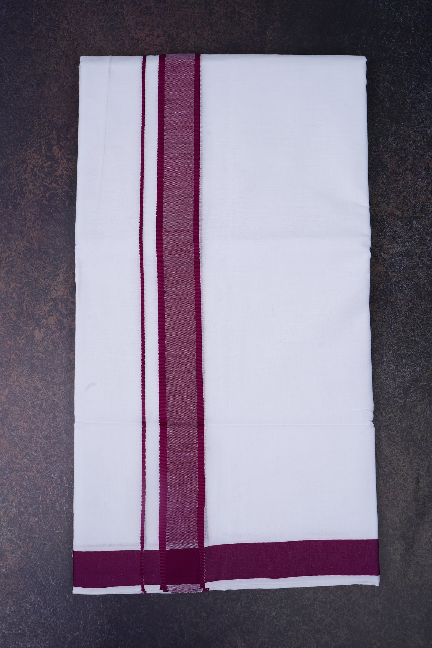 FD-91 W/D DHOTI 3.80 MTR-Dark pink