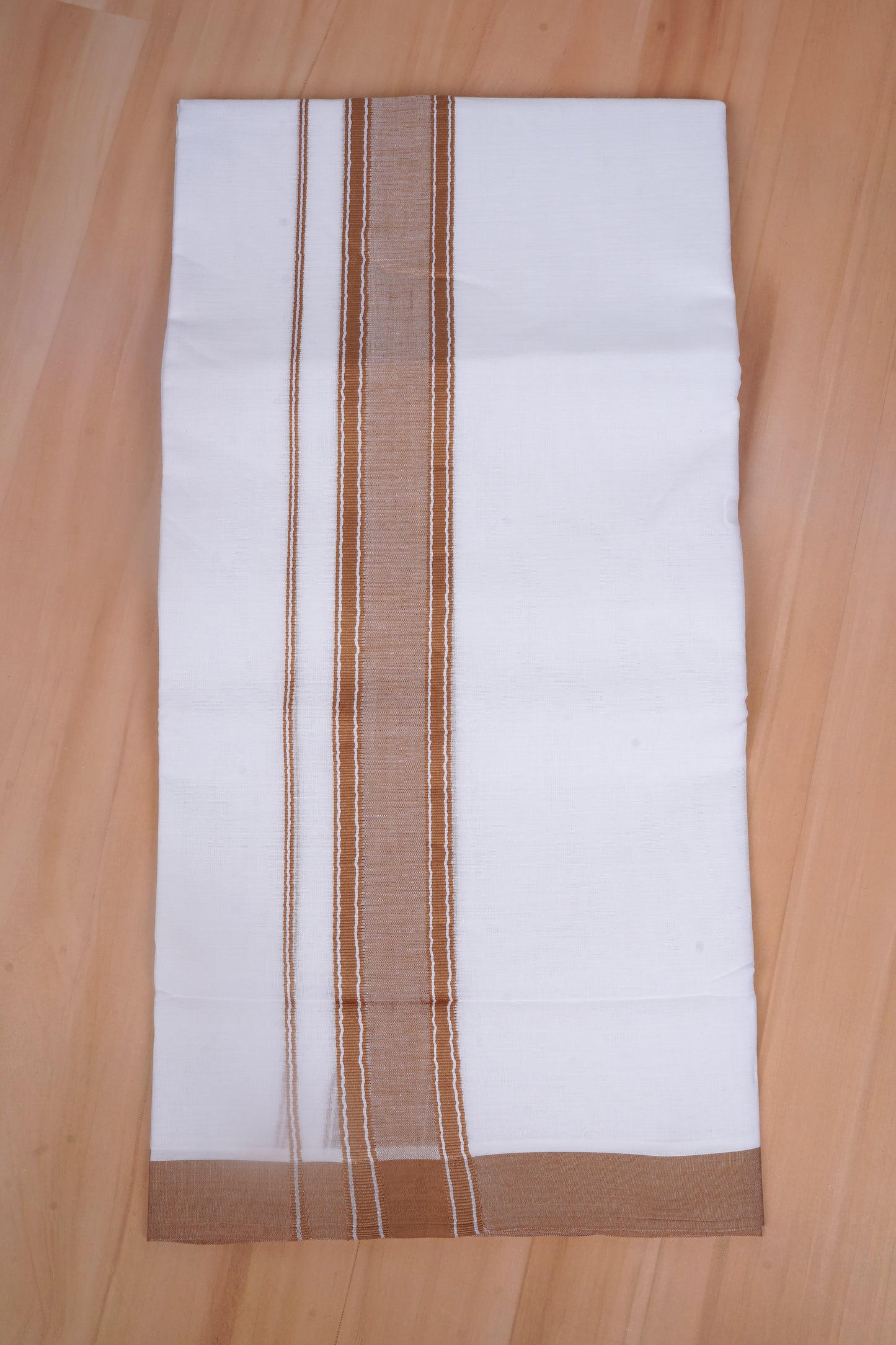 FCD-527 W/D DHOTI 3.80 MTR-Brown